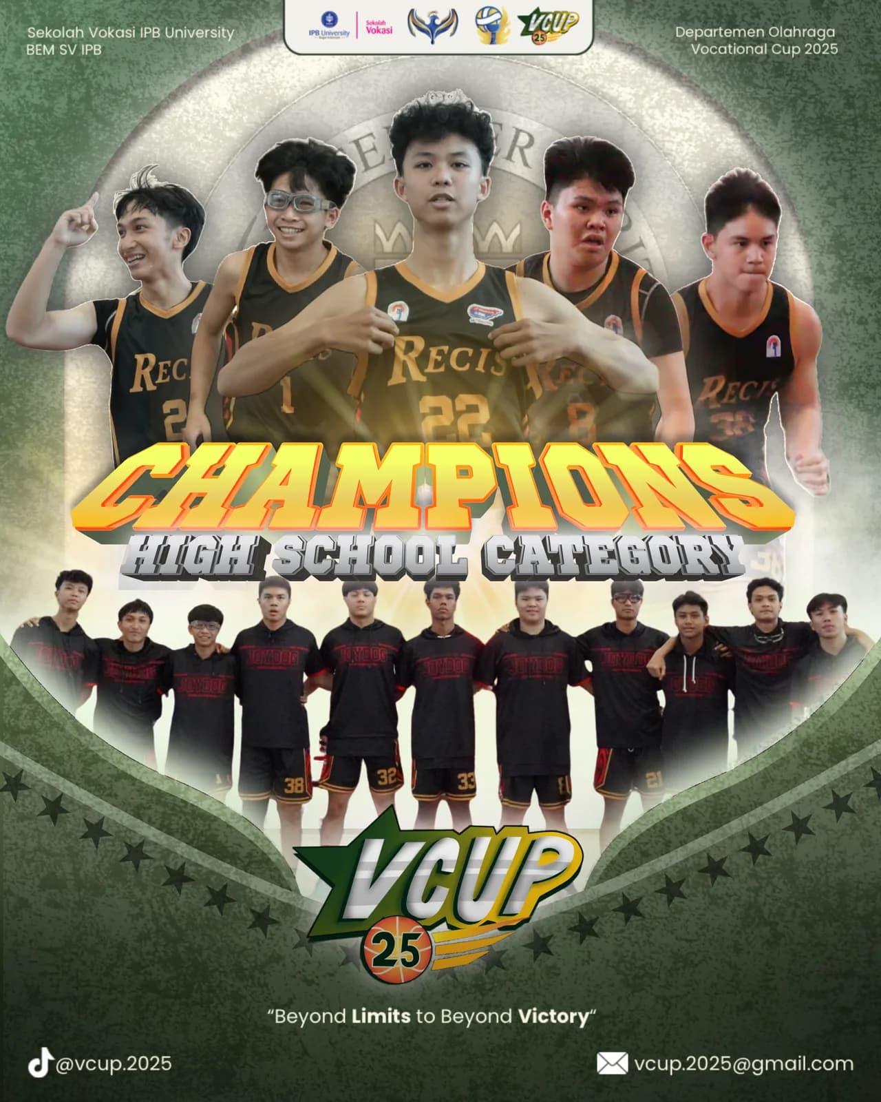VCUP 2025: High school champions