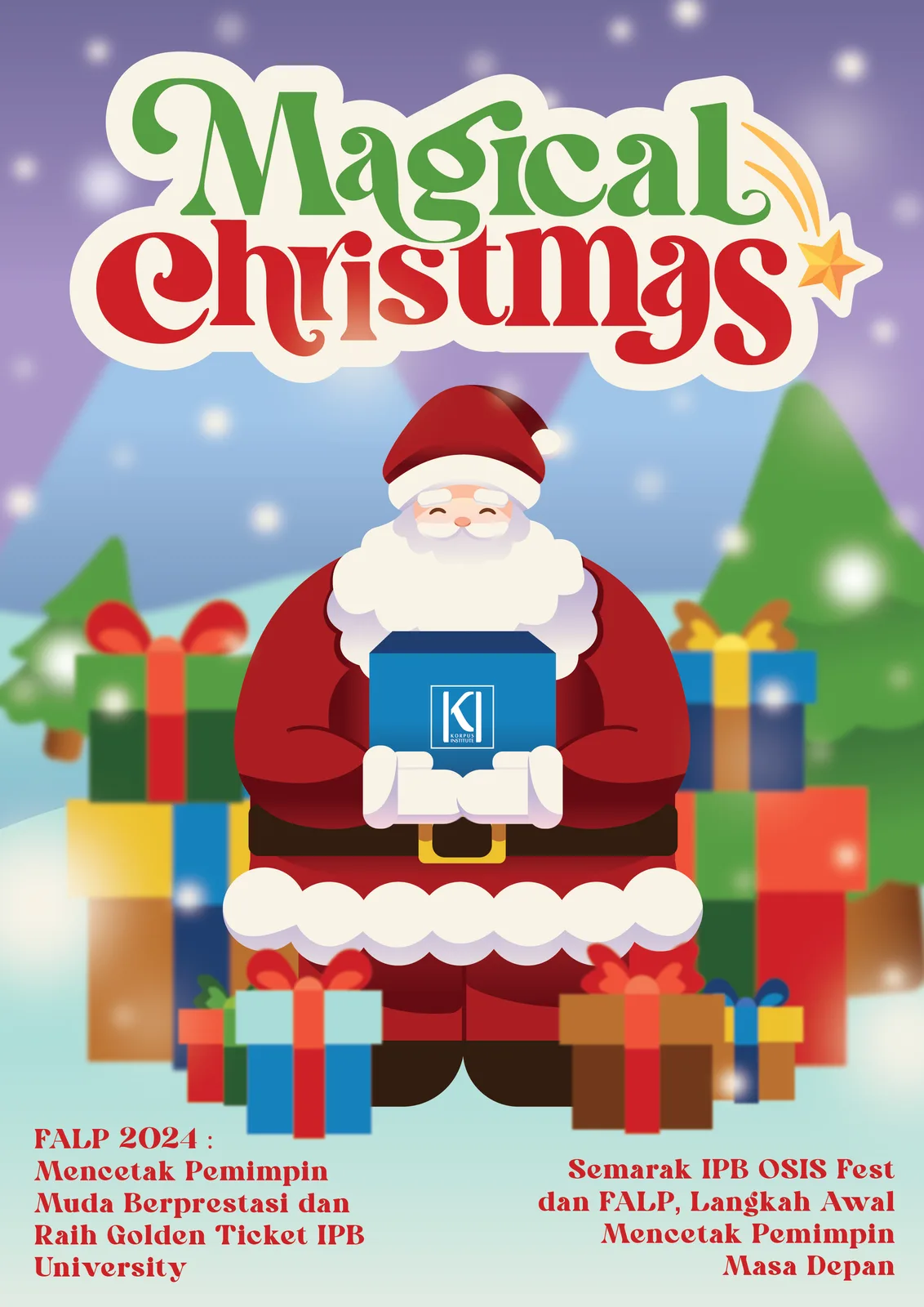 Magical Christmas: Sampul tabloid